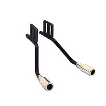 Metal Exhaust Pipe Gas Vent for Traxxas TRX4 Defender Ford Bronco SCX10 RC Car Parts Silver Color Manifold Accessory