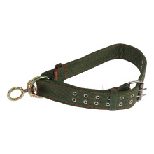 Verstellbarer Kuhhalsring aus 4-lagigem Canvas mit 2 Reihen Metallschnallen für Pferd, Schaf, Rind und Hund