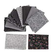 Käsityökangas Pehmeä Estää Nyppyyntymisen Painatus Leikattava Puuvilla Tee-se-itse Ompele Kangas Tikkausta varten Scrapbooking 10 Väriä