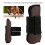 Horse Support Boots PU Shell & Neoprene, Brown, Front, M 6