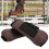 Horse Support Boots PU Shell & Neoprene, Brown, Front, M 15