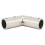 Conector de pasamanos de 22 mm, 2 vías, codo de 110, inoxidable 1