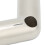Conector de pasamanos de 22 mm, 2 vías, codo de 110, inoxidable 9