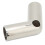 Conector de pasamanos de 22 mm, 2 vías, codo de 110, inoxidable 12