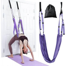 Yoga Fitness Stretching Band, Adjustable Leg Stretcher Back Bend Assist Trainer, Improve Leg Waist Back Flexibility Home Fitness Equipment