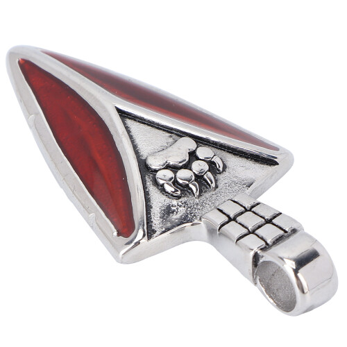 Zipper Replacement Tag Titanium Steel Charm 1