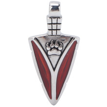 Zipper Replacement Tag Titanium Steel Charm