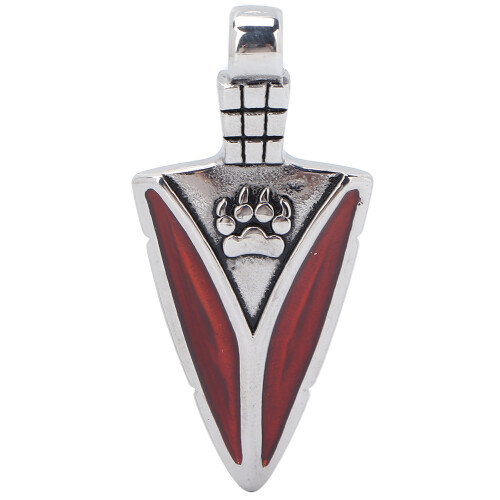 Zipper Replacement Tag Titanium Steel Charm
