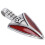 Zipper Replacement Tag Titanium Steel Charm 5