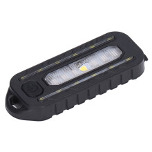 Multifunction USB Rechargeable Red Blue Warning Tail Light 80mAh Waterproof 7.2x2.7x1.8cm