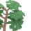 Artificial Mini Landscape Tree Small Garden Decor Realistic Material 10cm 3