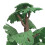 Artificial Mini Landscape Tree Small Garden Decor Realistic Material 10cm 11
