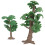 Artificial Mini Landscape Tree Small Garden Decor Realistic Material 10cm 13