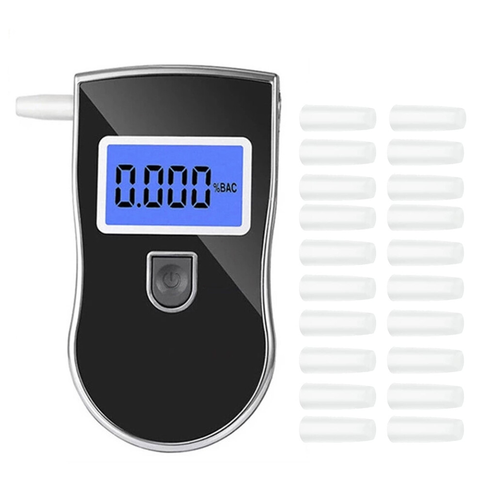 Portable Alcohol Tester Breathalyzer With Lcd Screen, 0.000-0.199%Bac Blue 7901342703211