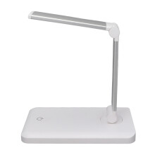 Lampada da tavolo pieghevole compatta per unghie, luce di polimerizzazione per smalto in gel, 12W, bianca, facile da usare