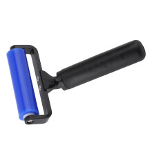 Rullo pulisci-polvere per schermi in silicone, strumento antistatico per uso domestico, 10,2 cm
