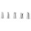 5pcs/set Stainless Steel Pastry Cream Icing Piping 3