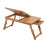 Portable Folding Bamboo Bed Laptop Desk Adjustable 14