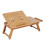 Portable Folding Bamboo Bed Laptop Desk Adjustable 3