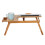 Portable Folding Bamboo Bed Laptop Desk Adjustable 15