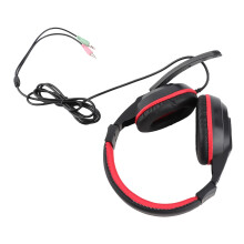 Auriculares para juegos A3 Negro Rojo, 3.5mm, 40.00mm Driver