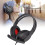 Gaming Headset A2, 3D Surround, Mega Bass, Wired, Black 12