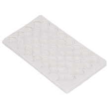 Silicone Fish Scale Cake Texture Mold 20cm Grey for Chocolate & Wedding