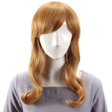 Lang Zij Bang Mono Top Capless Golvend Virgin Remy Echte Mensenhaar Pruik 8 Kleuren