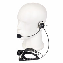Retevis 2-Pin Earpiece with Finger PTT Headset for Kenwood UV-5R, BF-888s (H-777, RT-5R Compatible)