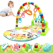 Tappeto da gioco per bambini con pianoforte musicale e ninnananna tappeto morbido per attività e gioco.