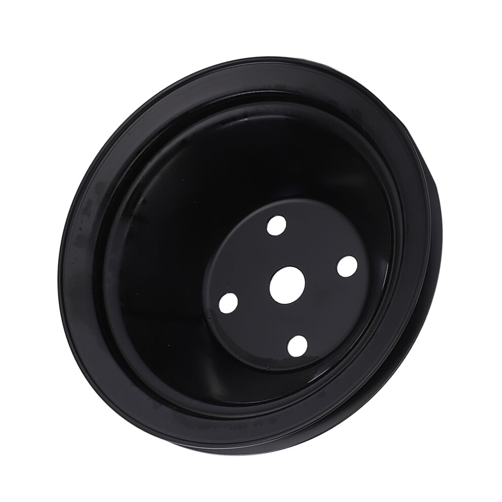 Metal Crankshaft Pulley For Chevy Sbc 262-400 Engine 1X Water Pump Pulley 5021342706721