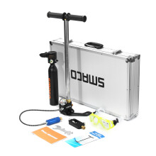 SMACO Mini - Tauch - Scooter - Zylinder Sauerstoff - Respirator Tank Pumpe Unterwasser Atembox - Set
