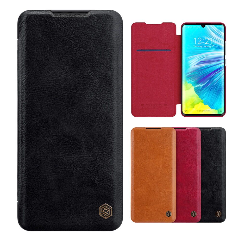 Nillkin Flip Shockproof Card Slot Holder Full Cover Pu Leather Vintage Protective Case For Xiaomi Mi Note 10 Xiaomi Mi Note 10 Pro Xiaomi Mi Cc9 Pro 6900063723677