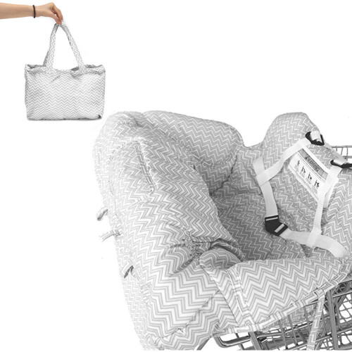 Almofada para Carrinho de Compras de Bebé Protetor para Carrinho de Compras Capa para Cadeira de Bebé 1
