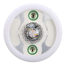 LED Bluetooth-Musik-Licht mit Doppel-Lautsprecher, kabellos 48W E27, RGB-Farbwechsel, Musiklampe mit Fernbedienung, 86-265V