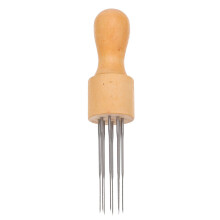 Felting Fabric Materials 8 Piece Punch Needle Embroidery Set with Wood Handle Craft Tools for Beginners