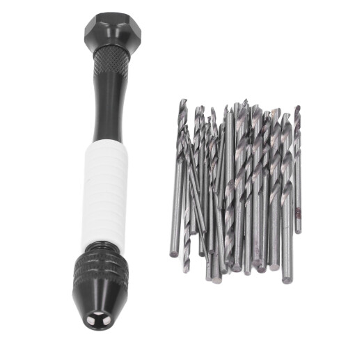 49 pièces, ensemble de forets pour perceuse à main, HSS/ABS, 102 mm variés