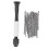 49 pièces, ensemble de forets pour perceuse à main, HSS/ABS, 102 mm variés 2