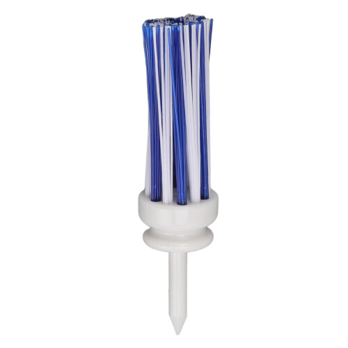 Tees de golf de 83mm plástico blanco-azul 6-7g