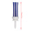 Tees de golf de 83mm plástico blanco-azul 6-7g 6