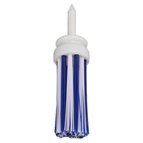 Tees de golf de 83mm plástico blanco-azul 6-7g 2