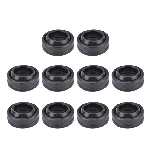 10 pezzi GE17ES 17x30x14 mm set di cuscinetti Nero/Bianco 1