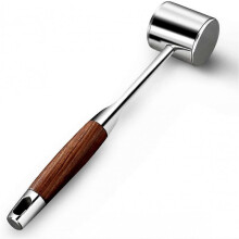 Professional Meat Tenderizer Hammer Stainless Steel, Heavy Duty Double Sided Meat Tenderiser