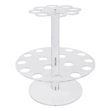Double Layers 24 Holes Ice Cream Cones Holder Stan