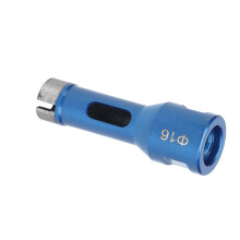 Marmor-Lochbohrer 16mm Schneller Bohrgeschwindigkeit Großes Volumen Schneidedesign Lochöffnungswerkzeuge