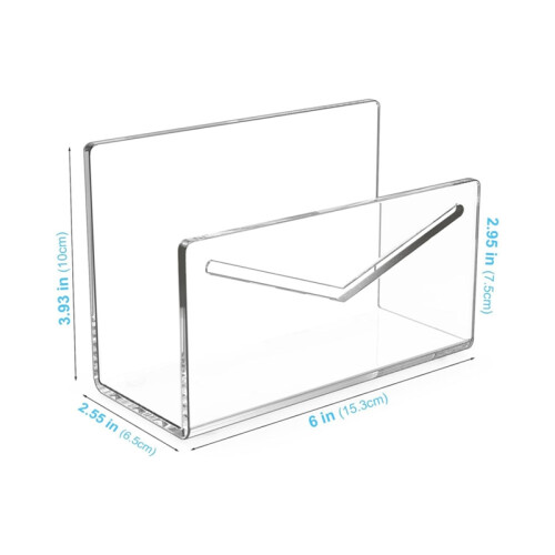 Mail Holder Organizer Countertop Acrylic Sorter fo 2