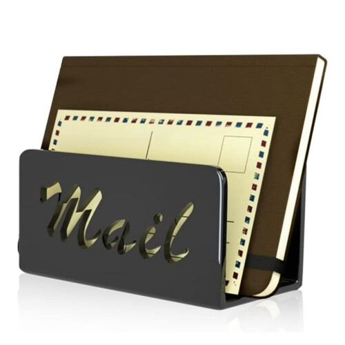 Mail Organizer Countertop Holder Acrylic Sorter fo 2