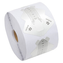 Professional Nail Art Extension Guide Stickers - 1 Roll Durable Manicure Supplies for Quick Home Salon Nail Extensions