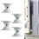 4 Piece RV Magnet Door Bracket, Silicone Stop, Sui 3