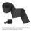 Polyester Winch Rope Protector Sleeve Black for 5cm/1.97in Cables 9